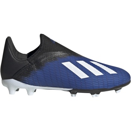 Adidas X 19.3 Ll Fg Jr EG9840 futballcipő fekete fekete