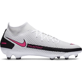 Nike Phantom Gt Academy Df FG / MG CW6667 160 futballcipő fehér fehér