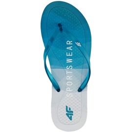 Női papucs 4F türkiz H4L20 KLD003 35S kék Női papucs 4F türkiz H4L20 KLD003 35S kék