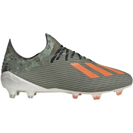 Zöld adidas X 19.1 Fg futballcipő EF8296