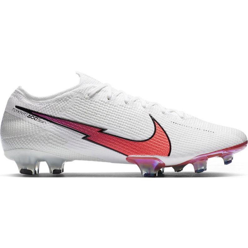 Nike Mercurial Vapor 13 Elite Fg AQ4176 163 futballcipő fehér fehér