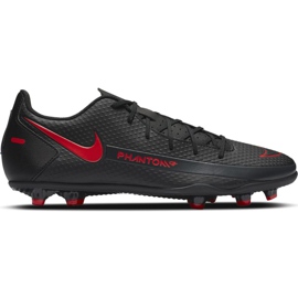 Nike Phantom Gt Club FG / MG CK8459 060 futballcipő fehér fekete