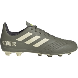 Adidas Predator 19.4 FxG Jr EF8221 futballcipő sokszínű szürke