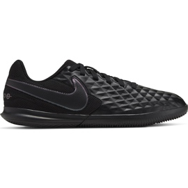 Nike Tiempo Legend 8 Club Ic Junior AT5882 010 futballcipő fekete fekete
