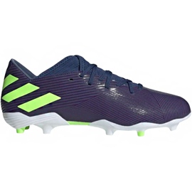 Adidas Nemeziz Messi 19.3 Fg EF1806 futballcipő ibolya sötétkék