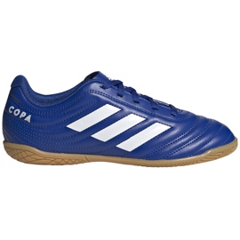 Adidas Copa 20.4 Junior EH0926 futballcipőben kék kék