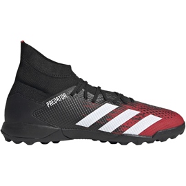 Adidas Predator 20.3 Tf futballcipő fekete -piros EF2208 sokszínű Adidas Predator 20.3 Tf futballcipő fekete -piros EF2208 sokszínű