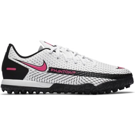 Nike Jr Phantom Gt Academy Tf CK8484 160 futballcipő fehér fehér