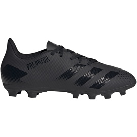 Adidas Predator 20.4 FxG EF1649 futballcipő fekete fekete
