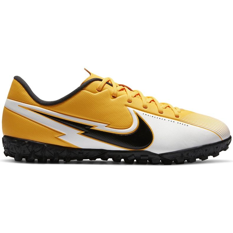 Nike Mercurial Vapor 13 Academy Tf Junior AT8145 801 futballcipő narancssárga sárga