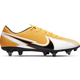 Nike Mercurial Vapor 13 Academy SG-Pro Ac BQ9142 801 futballcipő narancssárga narancssárga