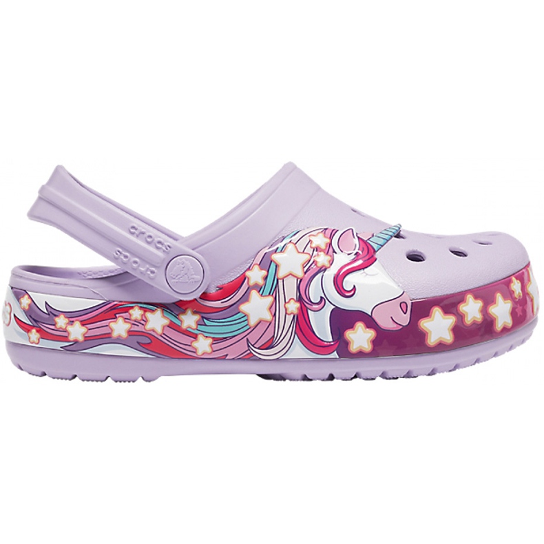 Crocs gyerekeknek FunLab Unicorn Band Cg K lila 206270 530 ibolya