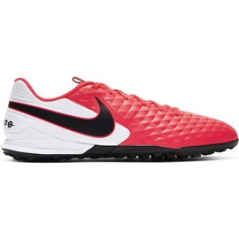 Nike Tiempo Legend 8 Academy Tf AT6100 606 futballcipő aranysárga piros