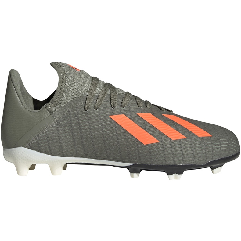 Zöld adidas X 19.3 Fg Junior futballcipő EF8374 szürke