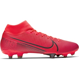 Nike Mercurial Superfly 7 Academy FG / MG AT7946 606 futballcipő sötétkék piros