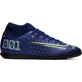 Nike Mercurial Superfly 7 Club Mds Ic Junior BQ5417 401 futballcipő sötétkék sötétkék