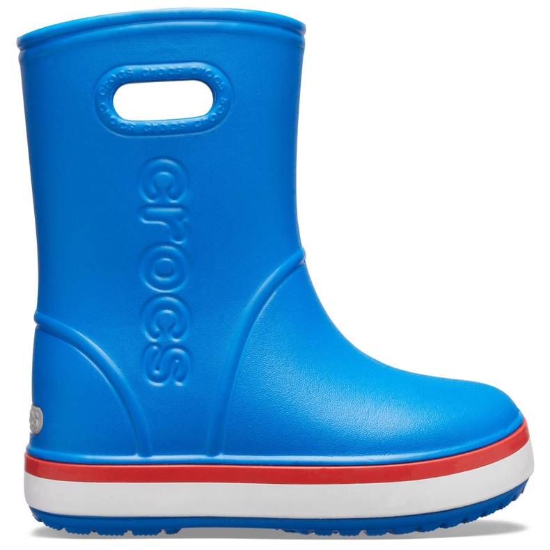 Crocs esőcsizma gyerekeknek Crocband Rain Boot Kids kék 205827 4KD