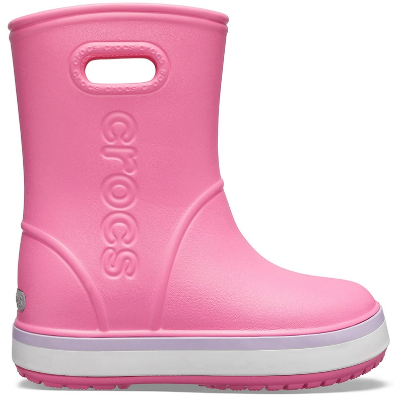 Crocs esőcsizma gyerekeknek Crocband Rain Boot Kids rózsaszín 205827 6QM