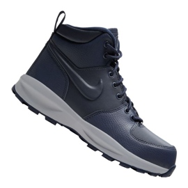 Nike Manoa Ltr Jr BQ5372-400 cipő fekete sötétkék