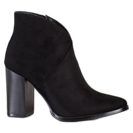 Filippo Stílusos csizma egy poszton fekete Filippo Stílusos csizma egy poszton fekete