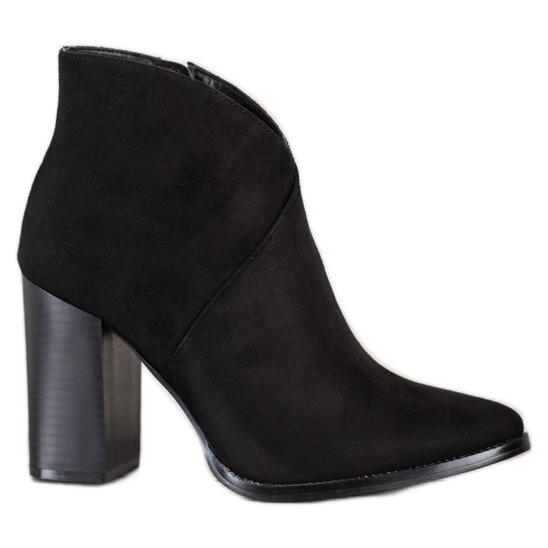 Filippo Stílusos csizma egy poszton fekete Filippo Stílusos csizma egy poszton fekete