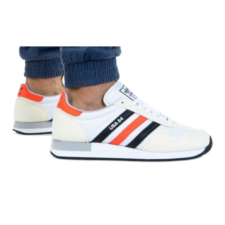 Adidas Usa 84 M FX9327 cipő fehér fekete narancssárga