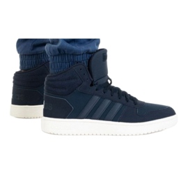 Reebok Adidas Hoops 2.0 Mid M FW3517 cipő fekete