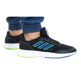 Adidas Nova Flow M FW5075 cipő fekete zöld