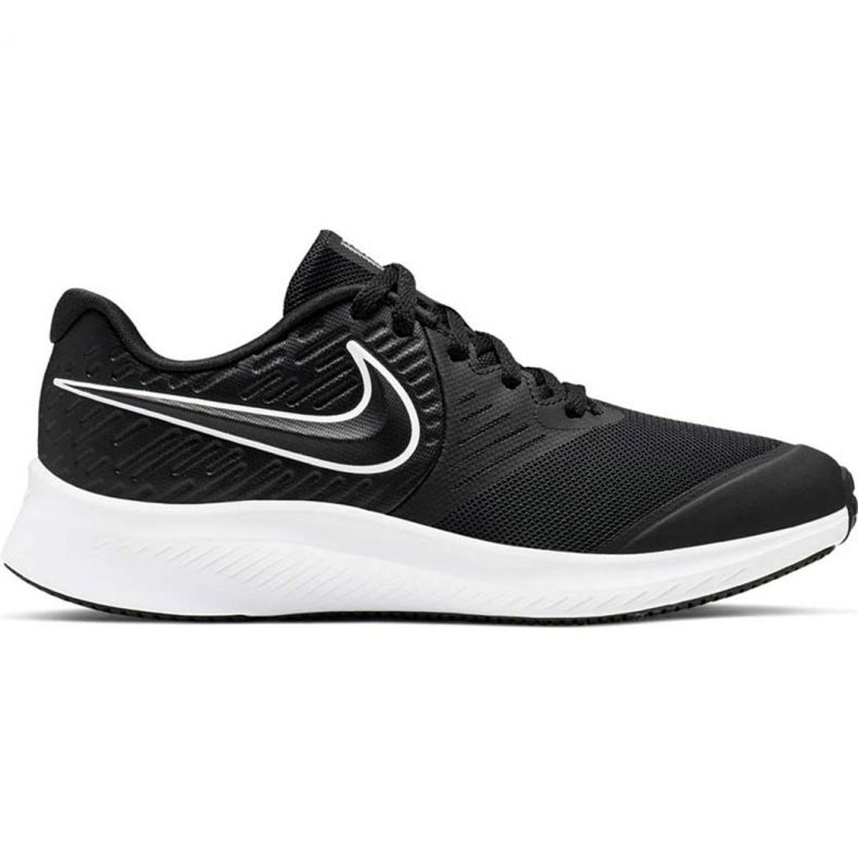 Nike Star Runner 2 Jr AQ3542 001 gyermekcipő fekete