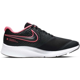 Nike Star Runner 2 Jr AQ3542 002 cipő fekete rózsaszín