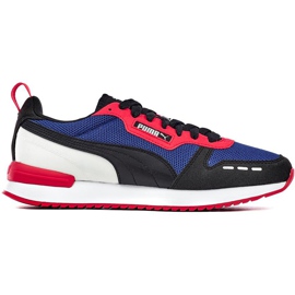Férfi cipő Puma R78 sötétkék-piros-fehér-fekete 373117 09 sokszínű