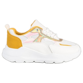 SHELOVET Divatos cipők fehér