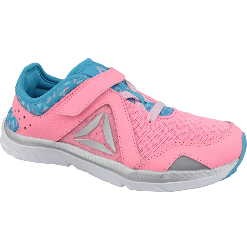 Reebok Fusion Runner Kids BD2320 cipő kék rózsaszín ezüst