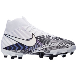 Nike Mercurial Superfly 7 Academy Mds FG / MG Junior BQ5409 110 futballcipő fehér fehér Nike Mercurial Superfly 7 Academy Mds FG / MG Junior BQ5409 110 futballcipő fehér fehér