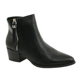 Téli csizma a Jezzi 20BT35-3028 cipzáron fekete