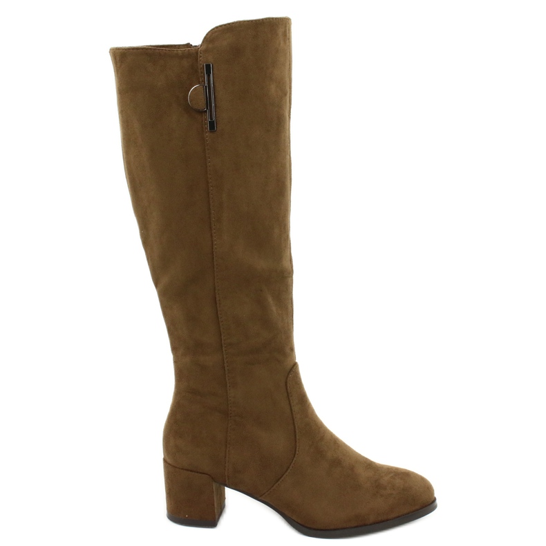 Suede Boots Olive Sergio Leone KZ277 barna