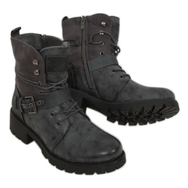 Szürke 1215-PA Szürke színű csizma