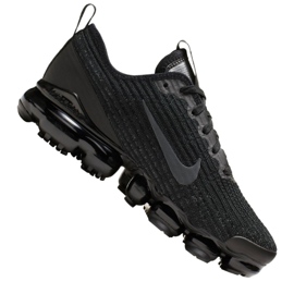 Nike Air Vapormax Flyknit 3 Jr BQ5238-001 cipő fekete szürke