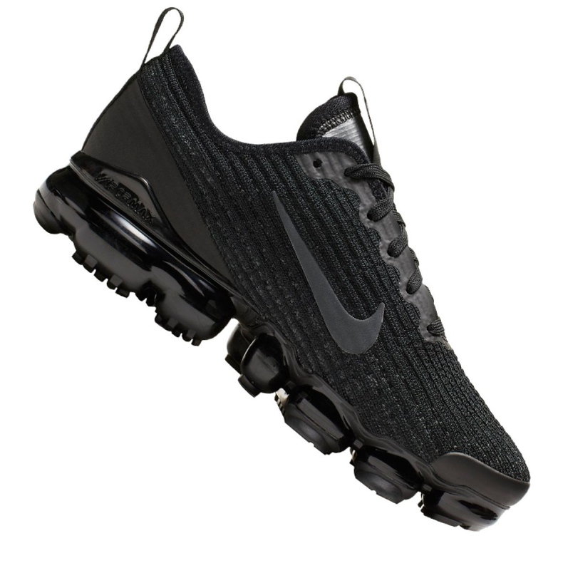 Nike Air Vapormax Flyknit 3 Jr BQ5238-001 cipő fekete szürke