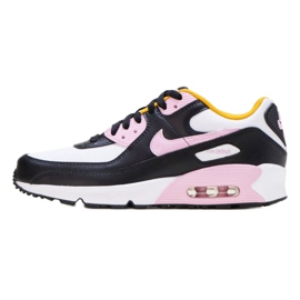 Nike Air Max 90 Ltr Jr CD6864-007 cipő fehér fekete rózsaszín Nike Air Max 90 Ltr Jr CD6864-007 cipő fehér fekete rózsaszín
