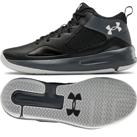 Under Armour Lockdown 5 M 3023949-001 cipő szürke, fekete fekete