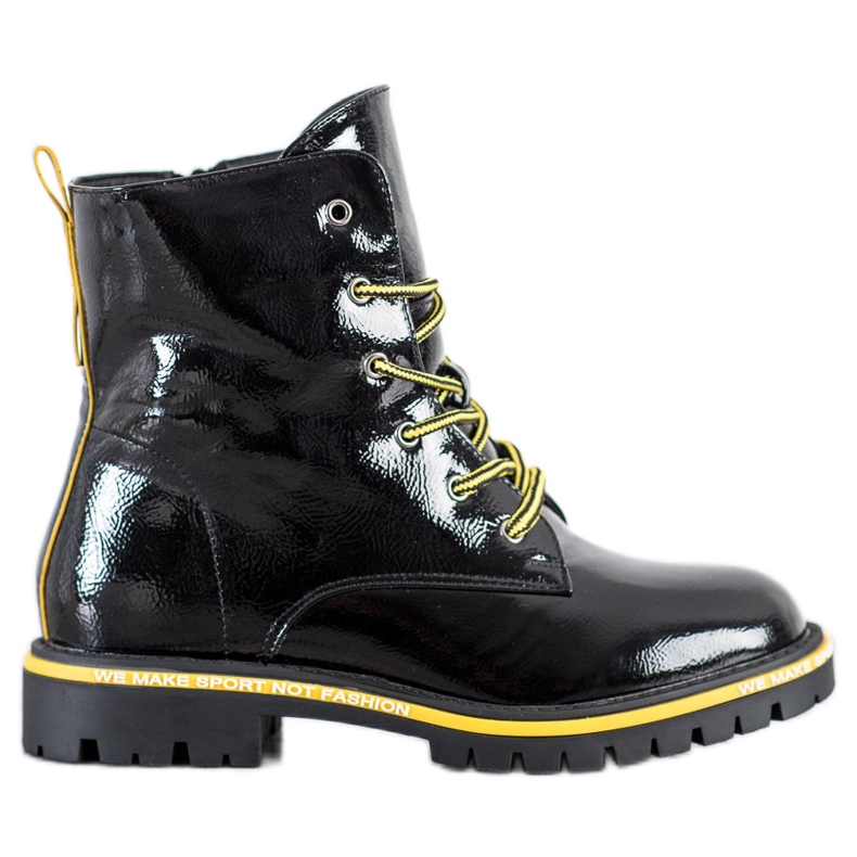 Goodin Lakkozott csapdázók fekete sárga Goodin Lakkozott csapdázók fekete sárga