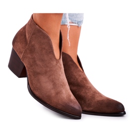 Vinceza A legjobb választás női csizmák vágással barna