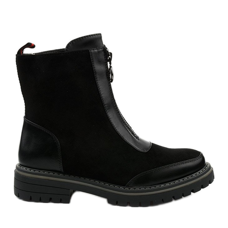 BM Fekete lapos Shadowgrain szigetelt csizma BM Fekete lapos Shadowgrain szigetelt csizma