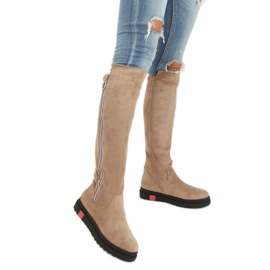 Lapos bézs muskétások NS136P Bézs