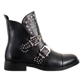 Bella Paris Munkások Csattal fekete