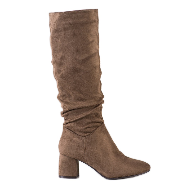 Flyfor Velúr csizma khaki