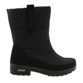 Light Fur Snow Boots Progress 20-09 fekete