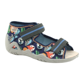 Befado sárga gyermekcipő 350P013 kék szürke sokszínű Befado sárga gyermekcipő 350P013 kék szürke sokszínű