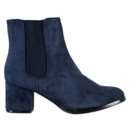 J. Star Meleg magassarkú sötétkék kék